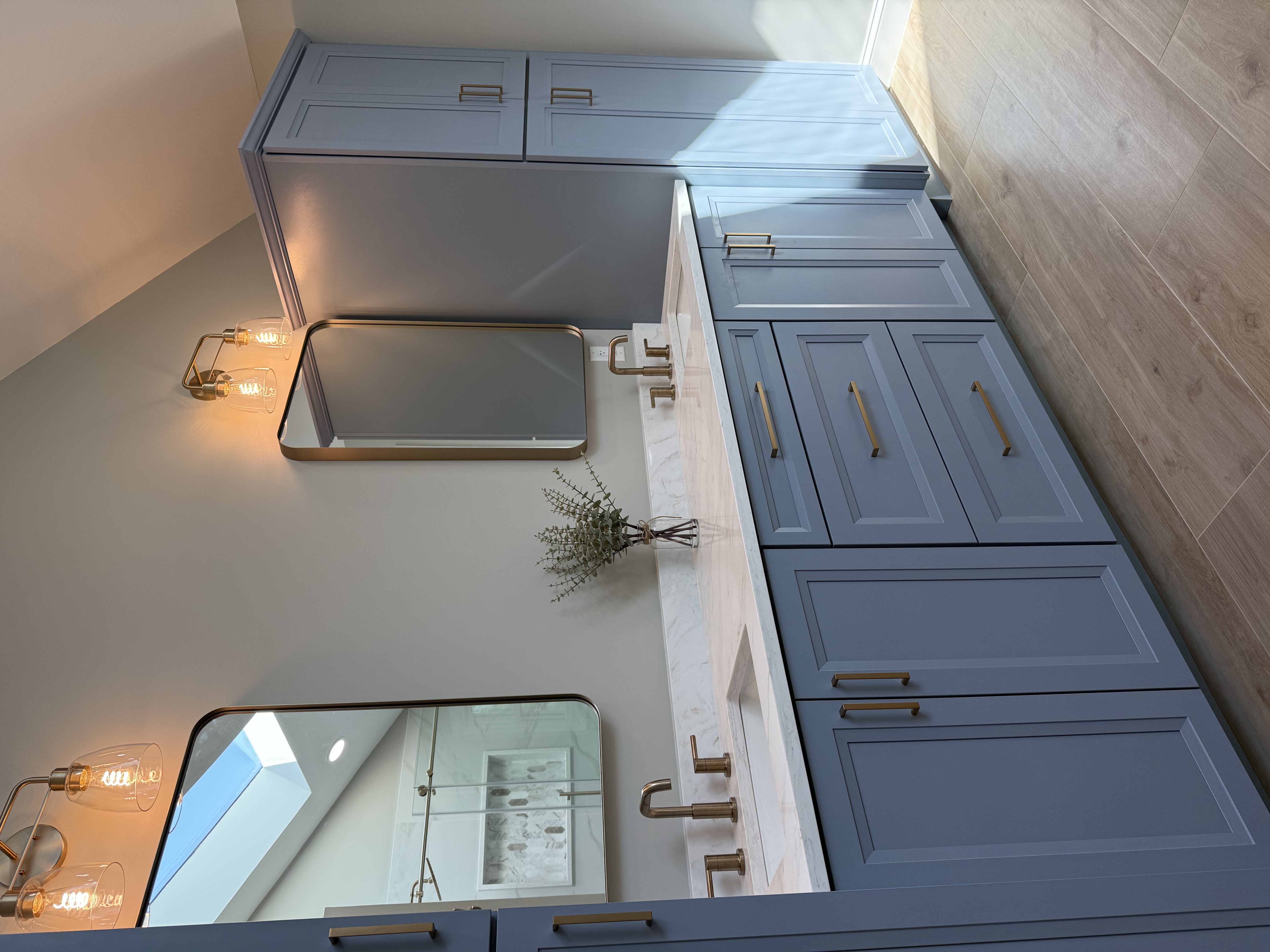 Transitional bathroom remodel in Newtown by B&B Associates Creations — photo 6